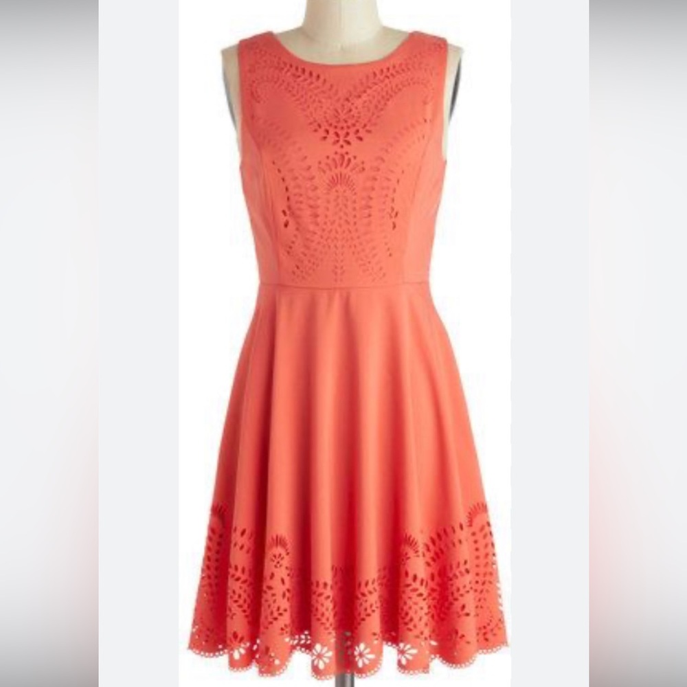 Ya Los Angeles medium coral dress